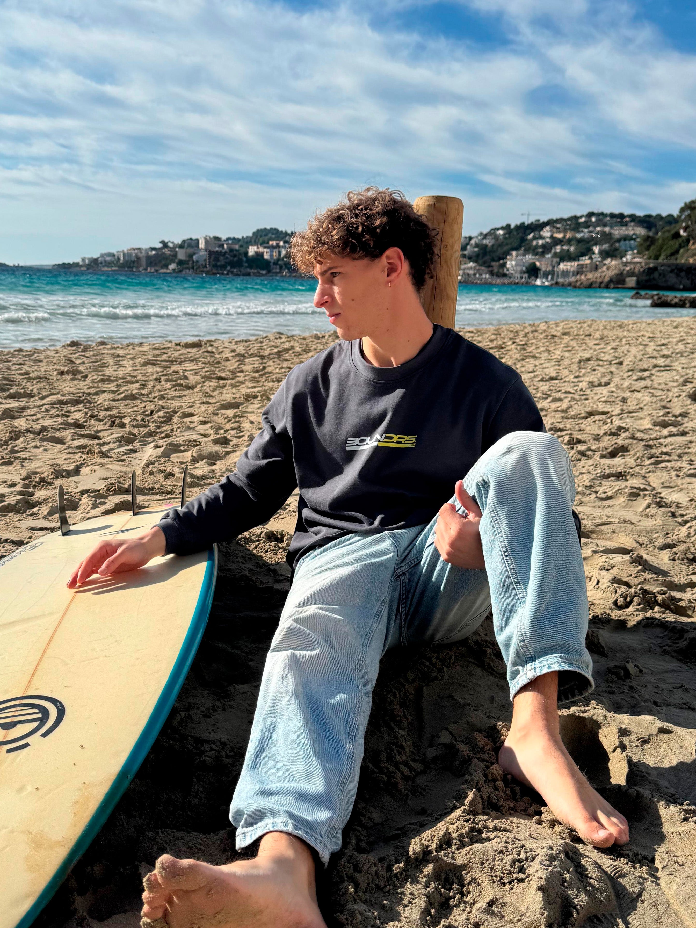 STONE LONGSLEEVE DARK GREY